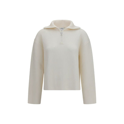 Courrèges White Wool Oves Aries Sweatshirt