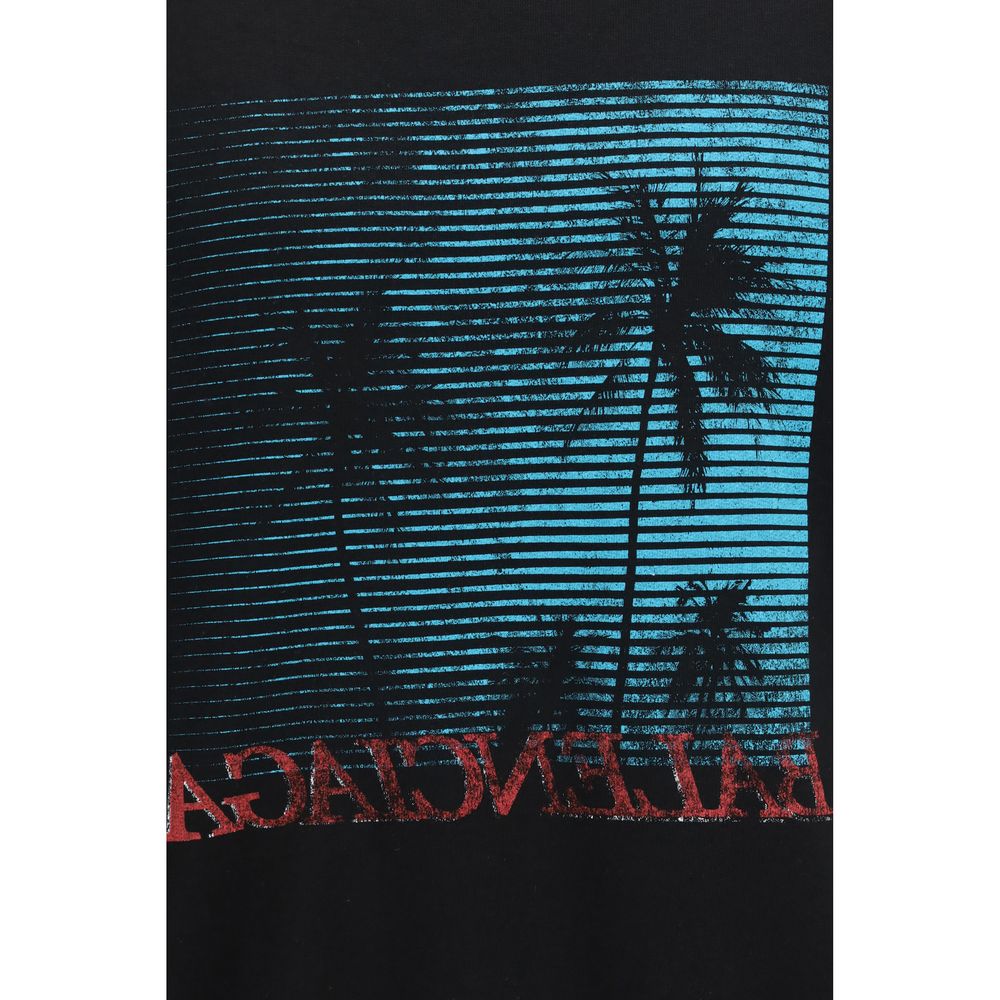 Balenciaga Black Cotton Sweatshirt