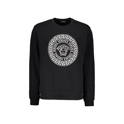 Versace Black Cotton Sweatshirt