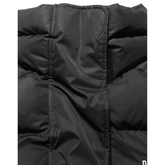 Dolce & Gabbana Black DGVIB3 Embroidered Padded Puffer Jacket