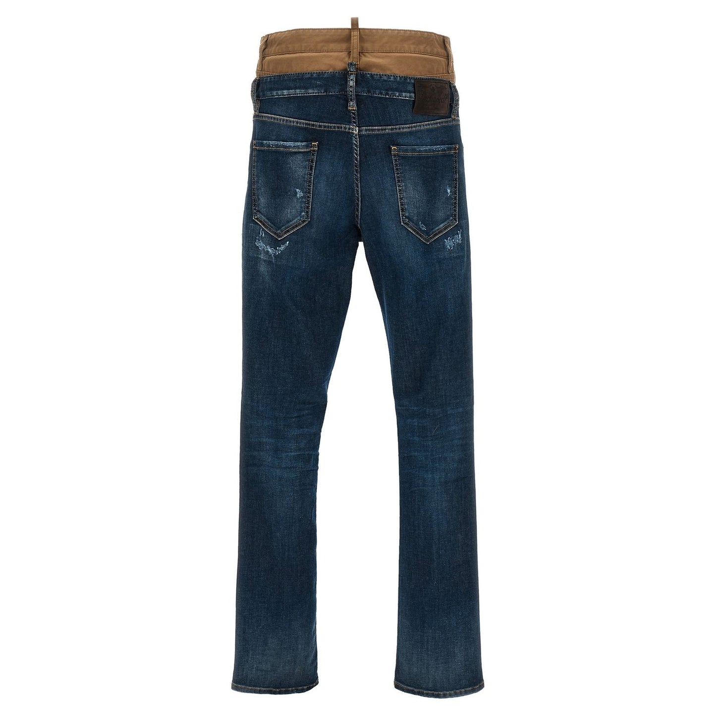 Dsquared² Blue Cotton Skinny Jeans