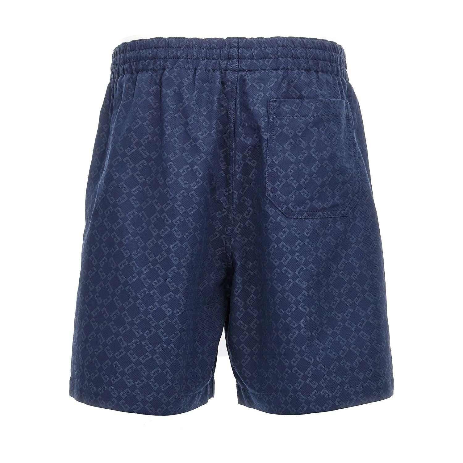 Givenchy Blue Cotton Bermuda Shorts