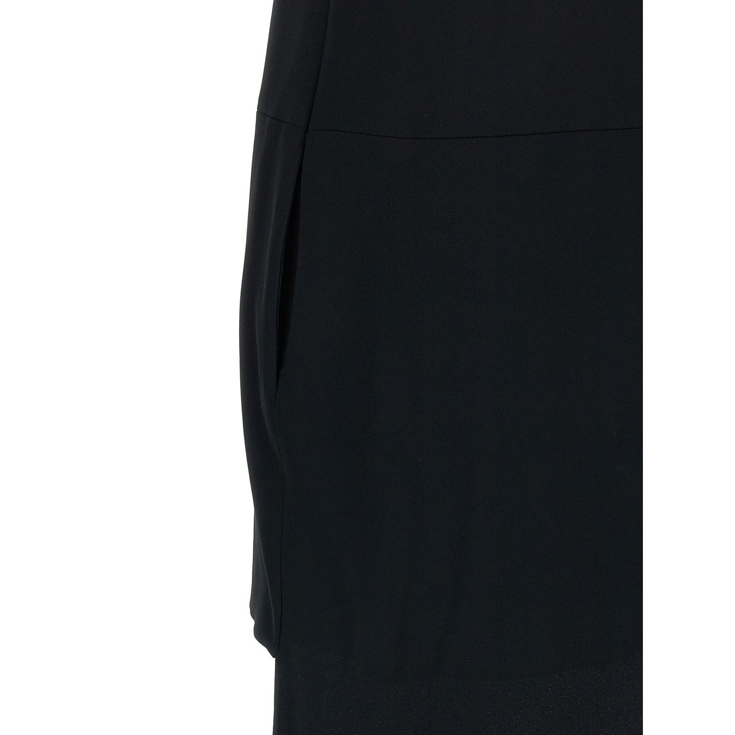 Tom Ford Black Acetate Long Dress
