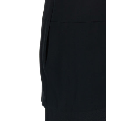 Tom Ford Black Acetate Long Dress