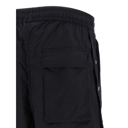 Thom Krom Black Cotton Bermuda Shorts