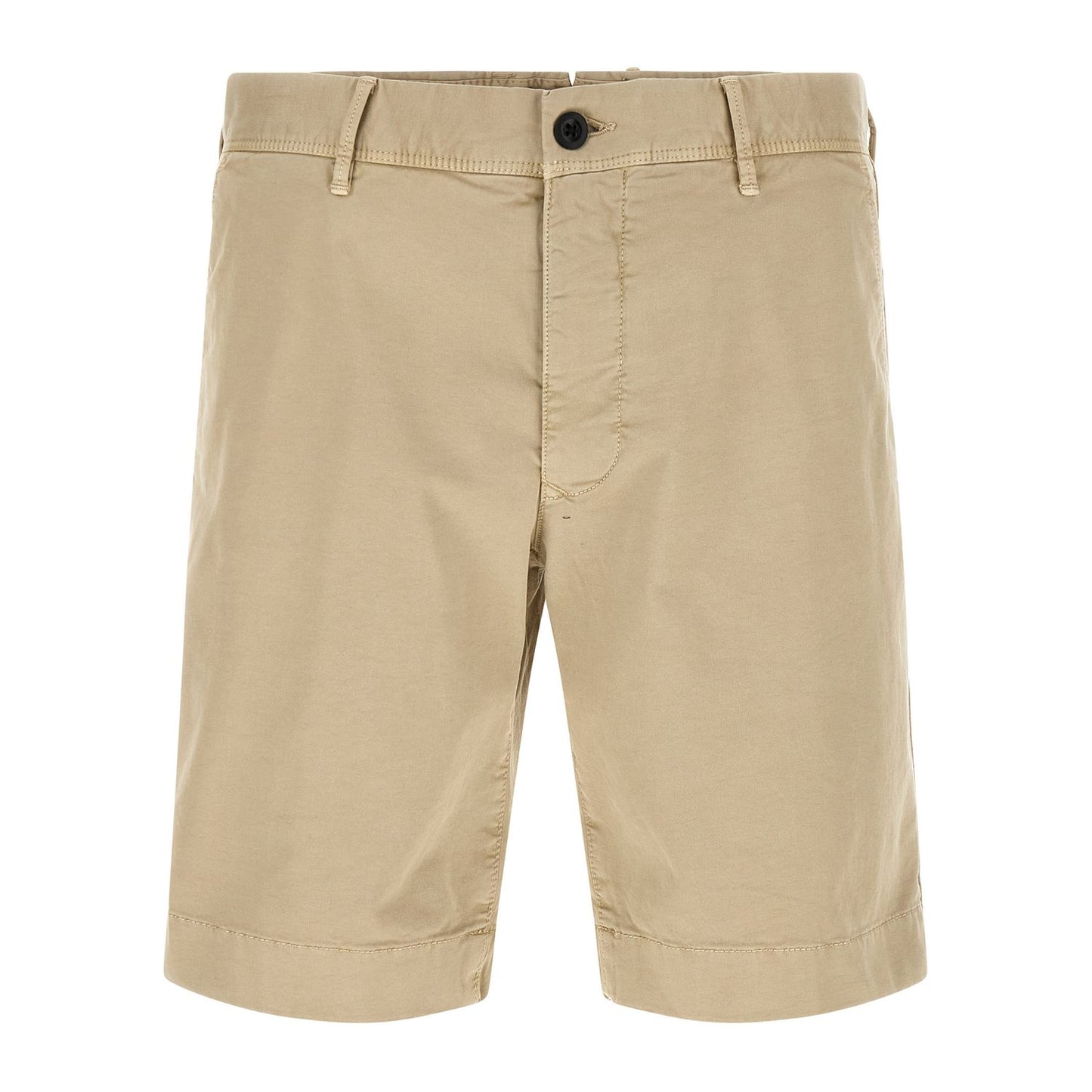 Incotex Beige Cotton Bermuda Shorts