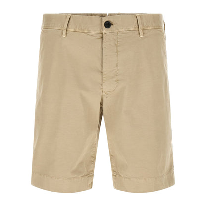 Incotex Beige Cotton Bermuda Shorts