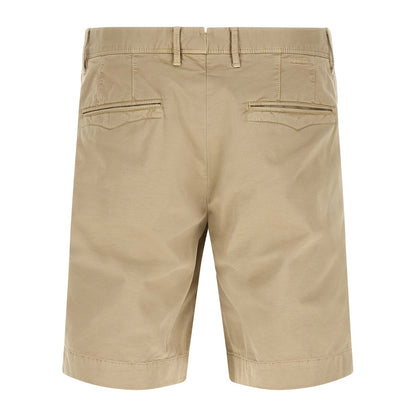 Incotex Beige Cotton Bermuda Shorts