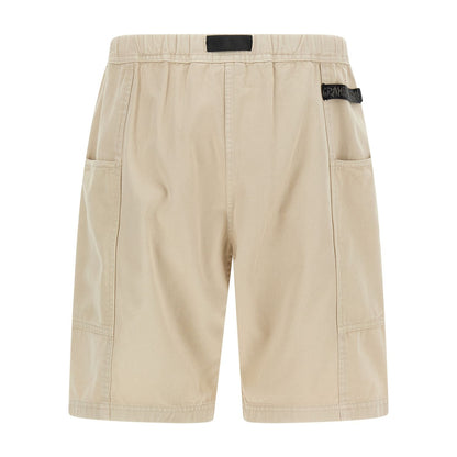 Gramicci Beige Cotton Bermuda Shorts