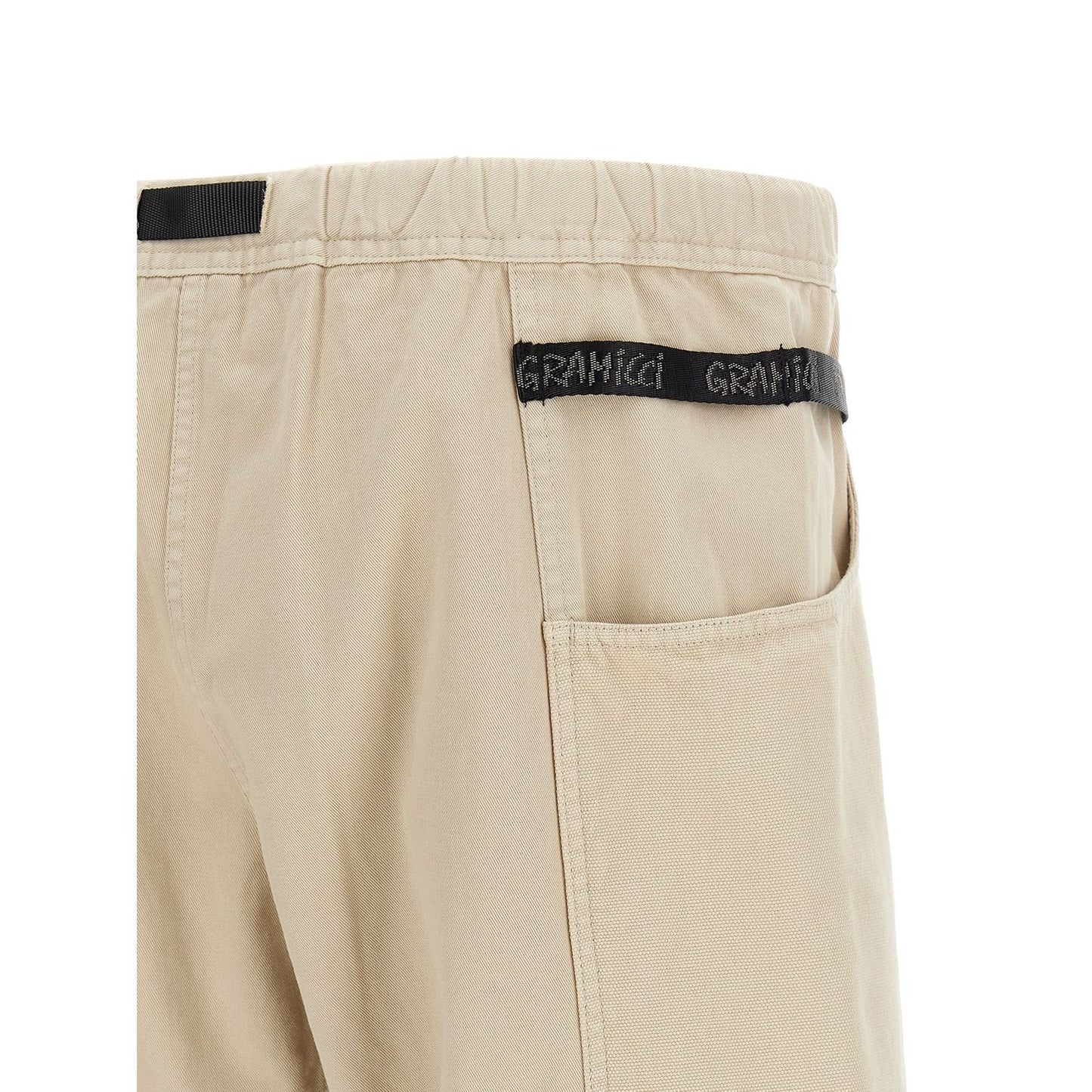 Gramicci Beige Cotton Bermuda Shorts