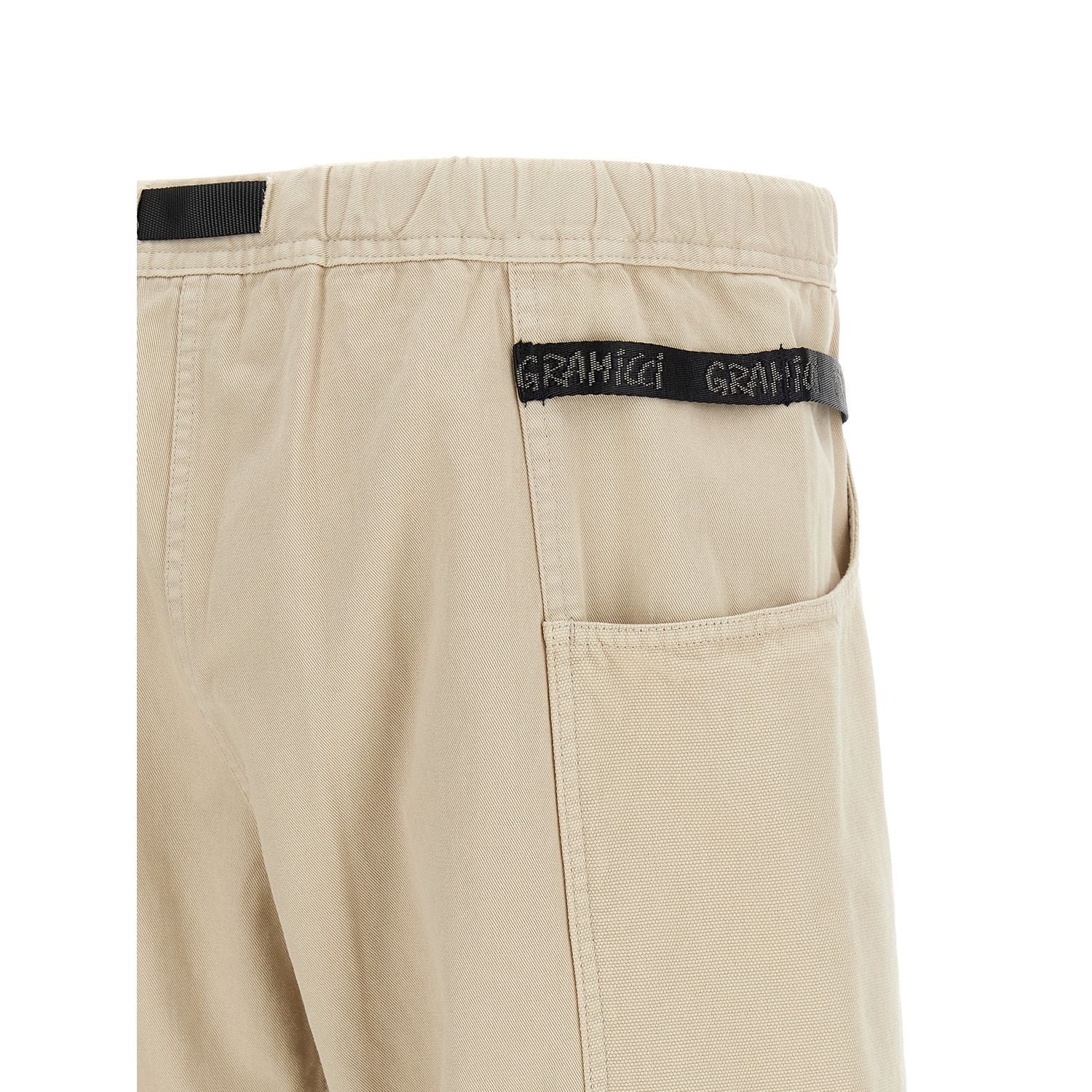 Gramicci Beige Cotton Bermuda Shorts