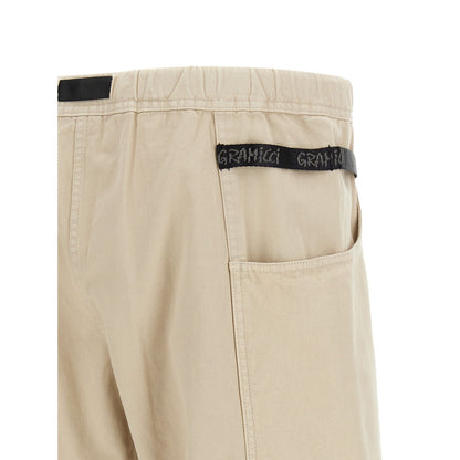 Gramicci Beige Cotton Bermuda Shorts
