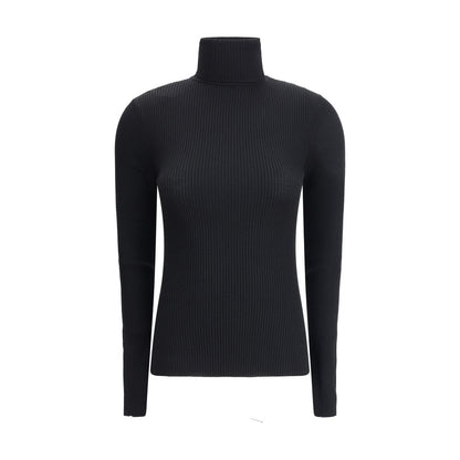 Wolford Black Wool Oves Aries Turtleneck
