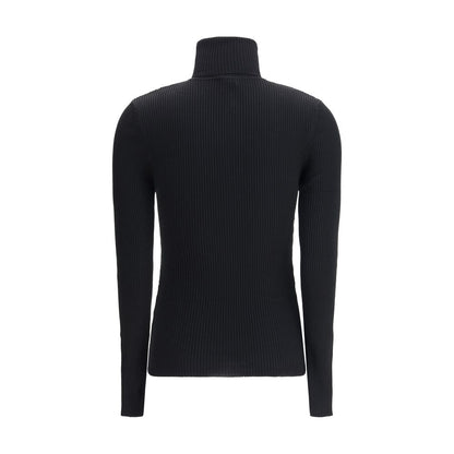 Wolford Black Wool Oves Aries Turtleneck
