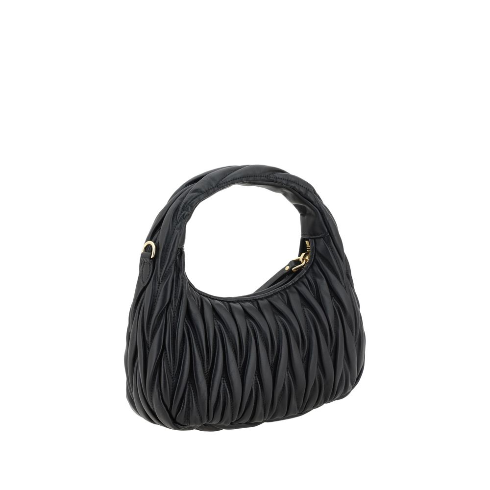 Miu Miu Black Lamb Ovis Aries Aries Handbag