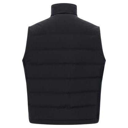 Brioni Blue Polyester Sleeveless Jacket