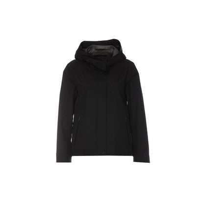 Herno Black Polyester Shell Jacket
