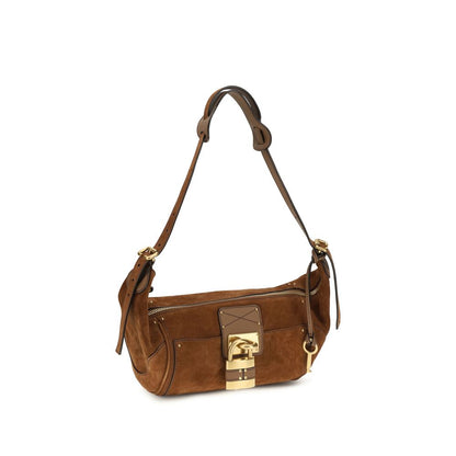 Chloé Brown Calf Leather Bos Taurus Shoulder Bag