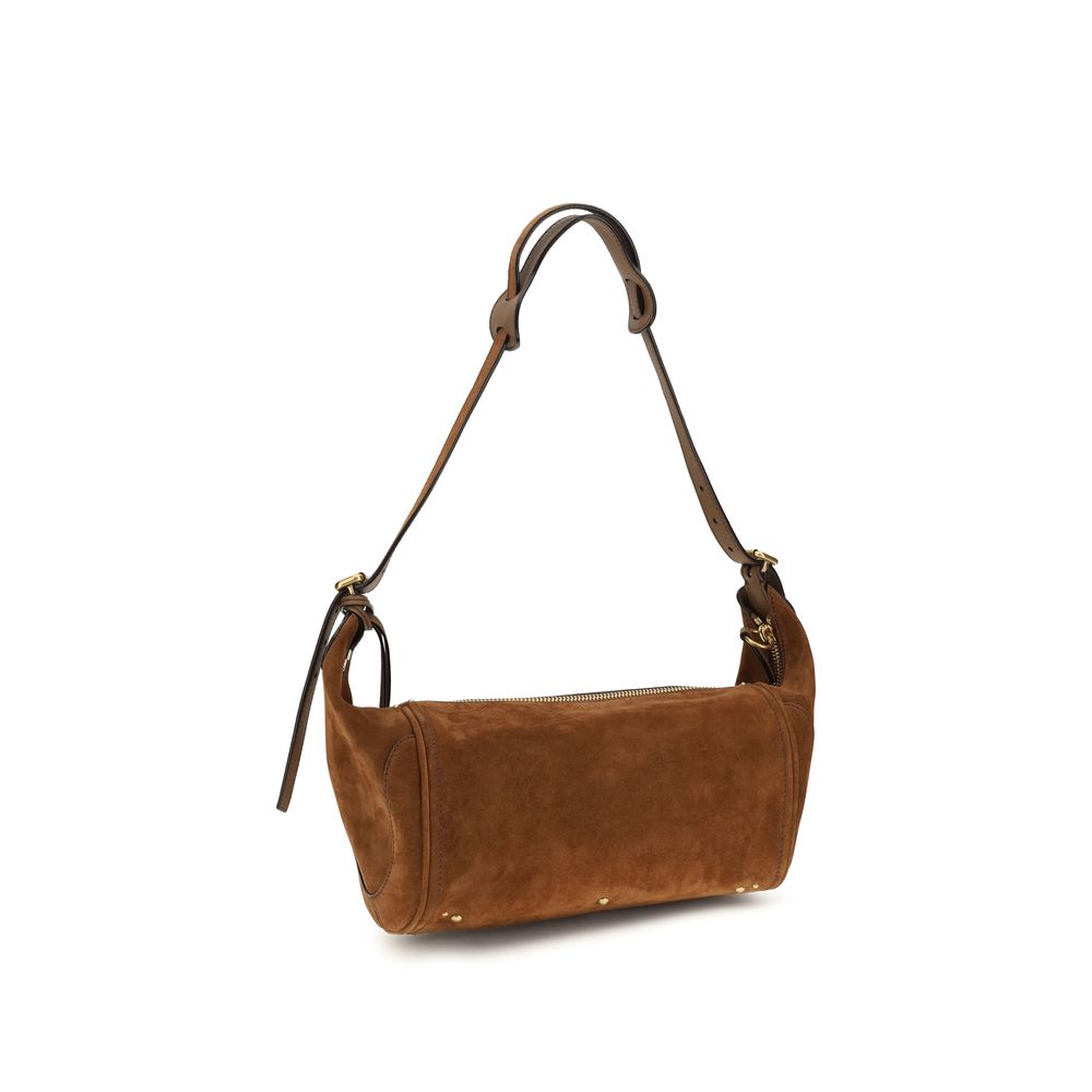Chloé Brown Calf Leather Bos Taurus Shoulder Bag