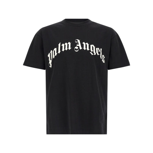Palm Angels Bicolor Cotton T-Shirt