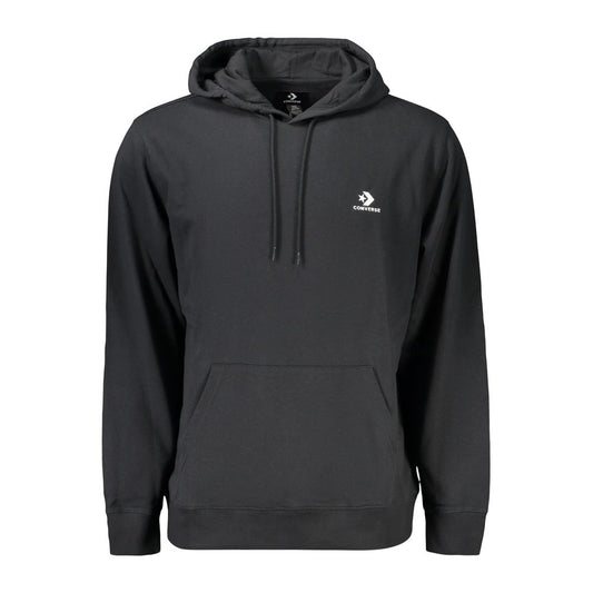 Converse Black Cotton Men's Hoodie