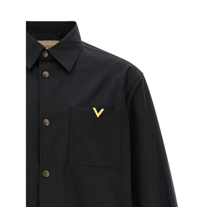 Valentino Garavani Black Polyester Jacket