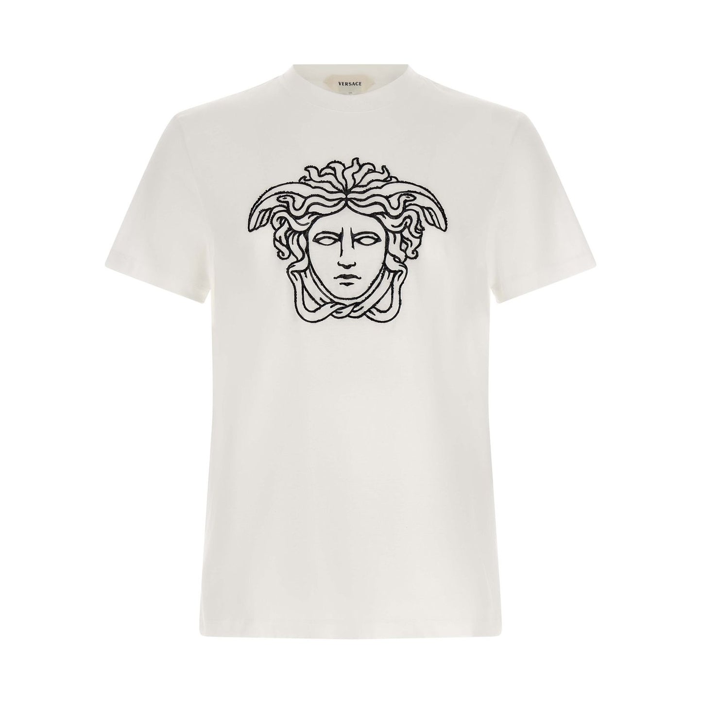 Versace Bicolor Cotton T-Shirt
