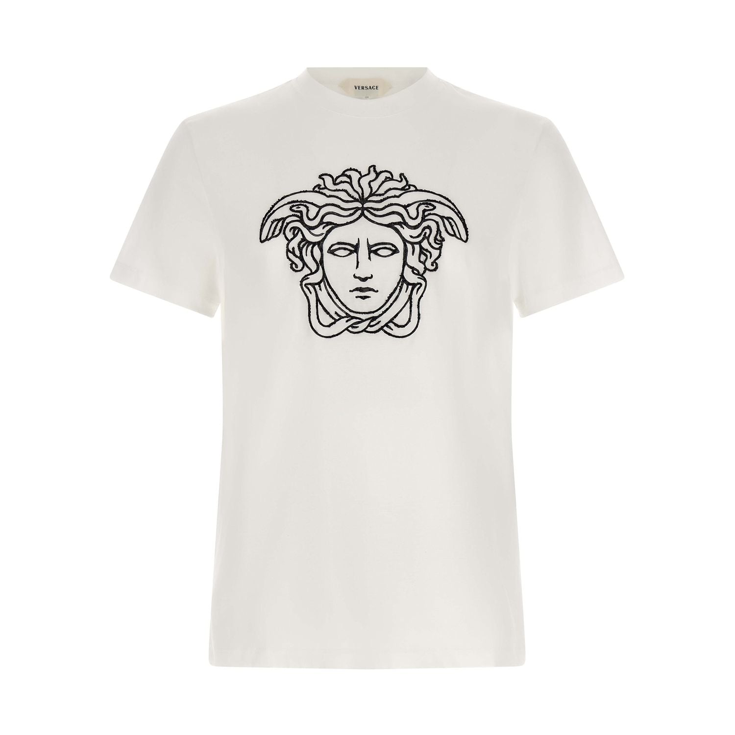 Versace Bicolor Cotton T-Shirt