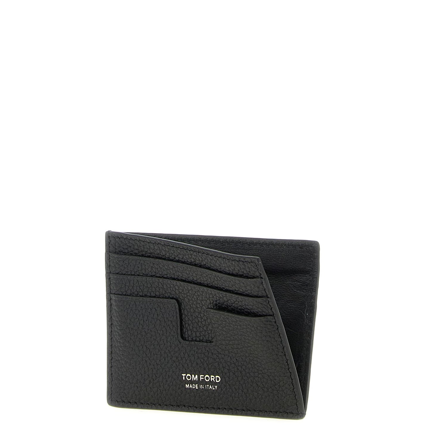 Tom Ford Black Calfskin Cardholder