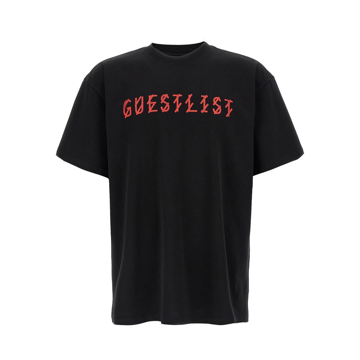 44 Label Group Black Cotton T-Shirt