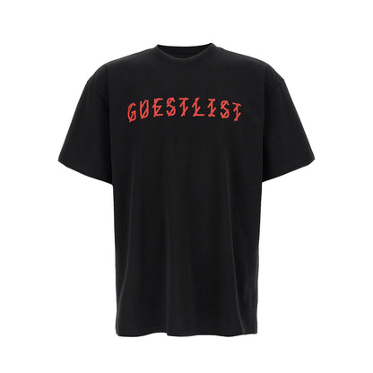 44 Label Group Black Cotton T-Shirt