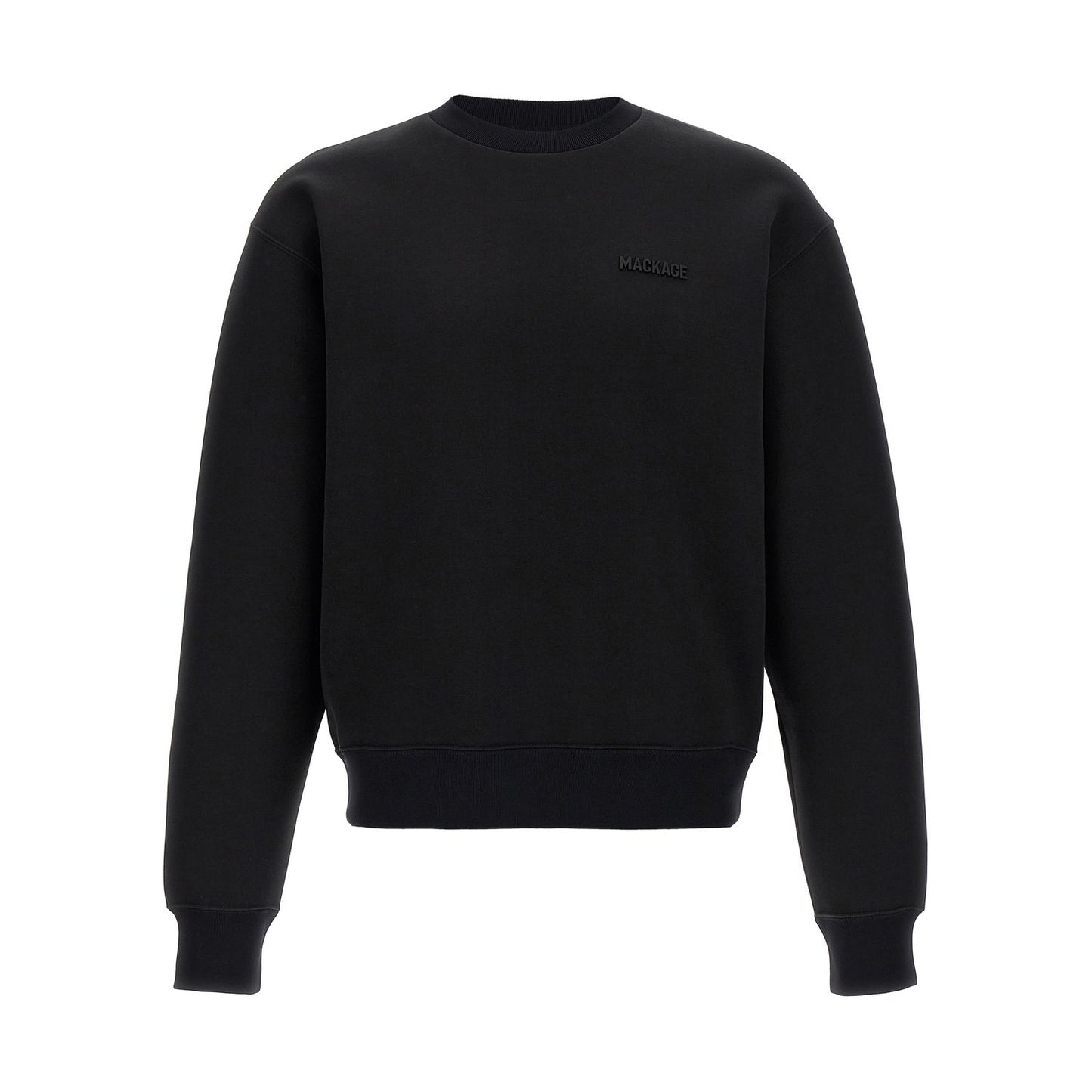 Mackage Black Cotton Sweatshirt