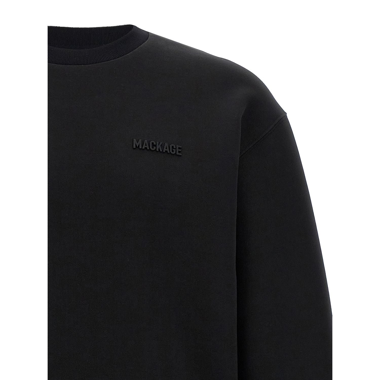 Mackage Black Cotton Sweatshirt