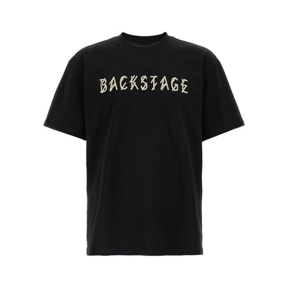 44 Label Group Black Cotton T-Shirt