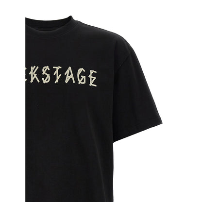 44 Label Group Black Cotton T-Shirt