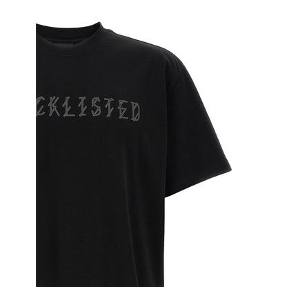 44 Label Group Black Cotton T-Shirt