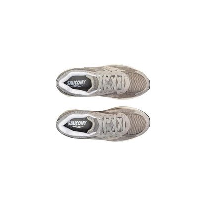 Saucony Gray Synthetic Athletic Sneakers