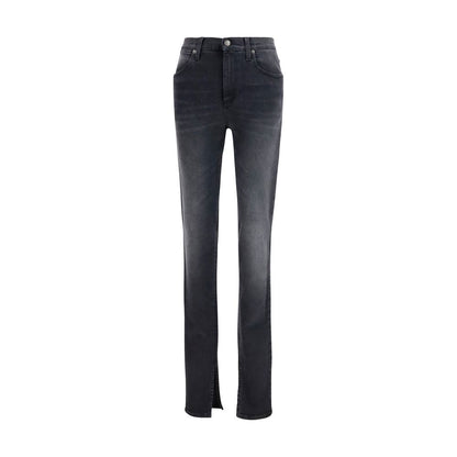 Gucci Black Cotton Skinny Jeans