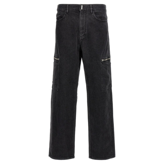 Givenchy Black Cotton Jeans Denim
