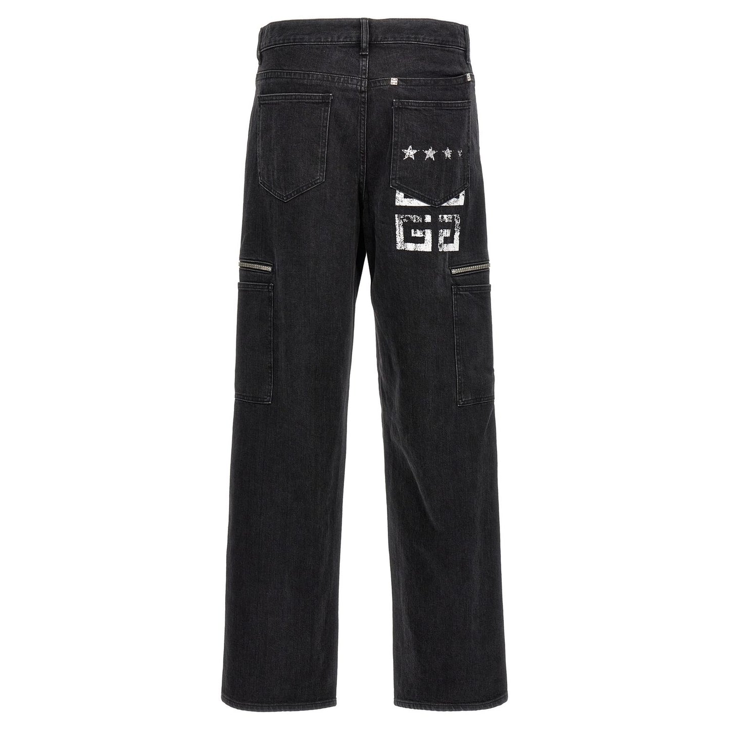 Givenchy Black Cotton Jeans Denim