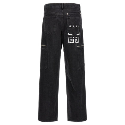 Givenchy Black Cotton Jeans Denim
