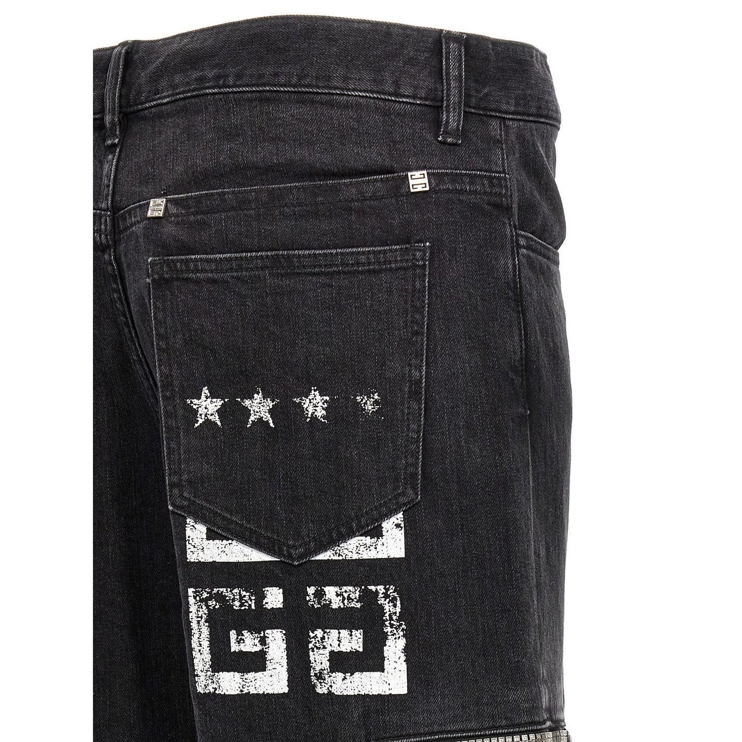 Givenchy Black Cotton Jeans Denim