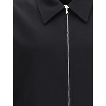 Our Legacy Black Wool Oves Aries Full-Length Jacket
