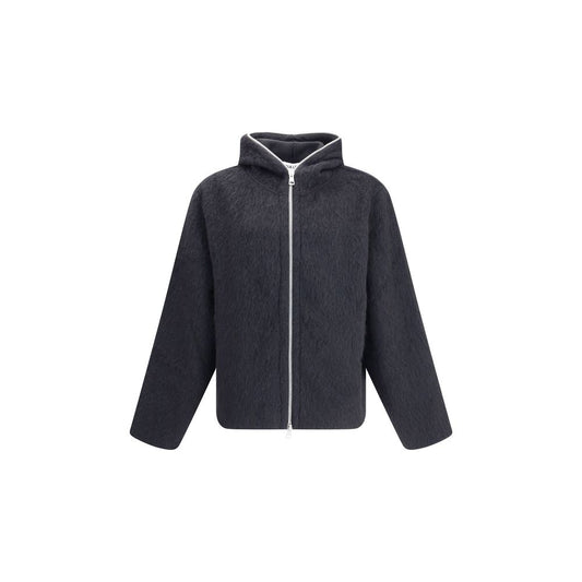 Our Legacy Black Wool Oves Aries Full-Length Jacket