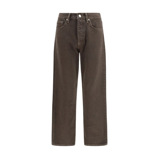 Sunflower Brown Cotton Relaxed Fit Jeans