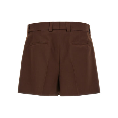 Gucci Brown Wool Bermuda Shorts