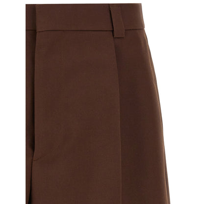 Gucci Brown Wool Bermuda Shorts