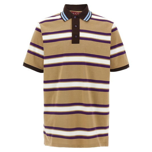 Gucci Multicolor Cotton Polo Shirt