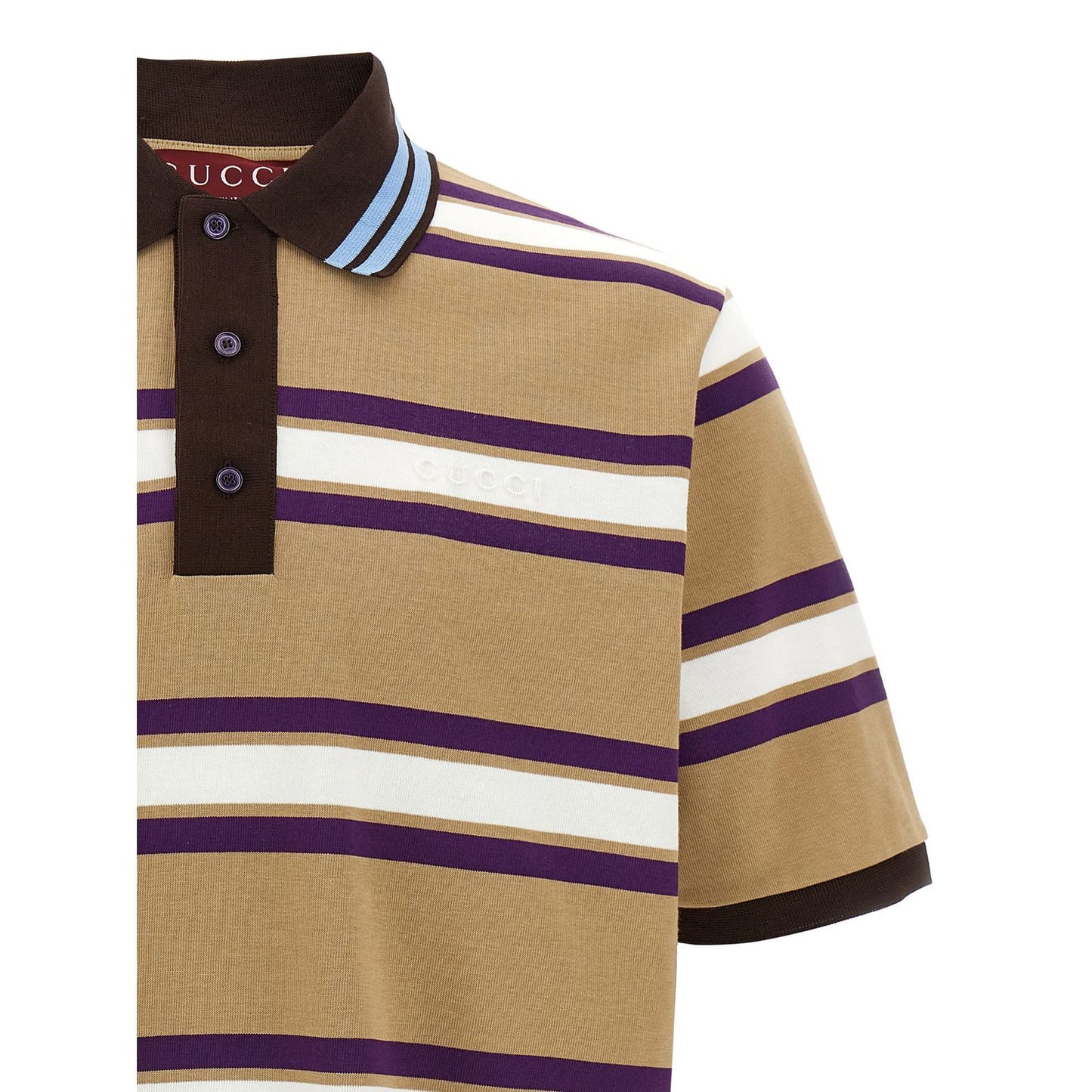 Gucci Multicolor Cotton Polo Shirt