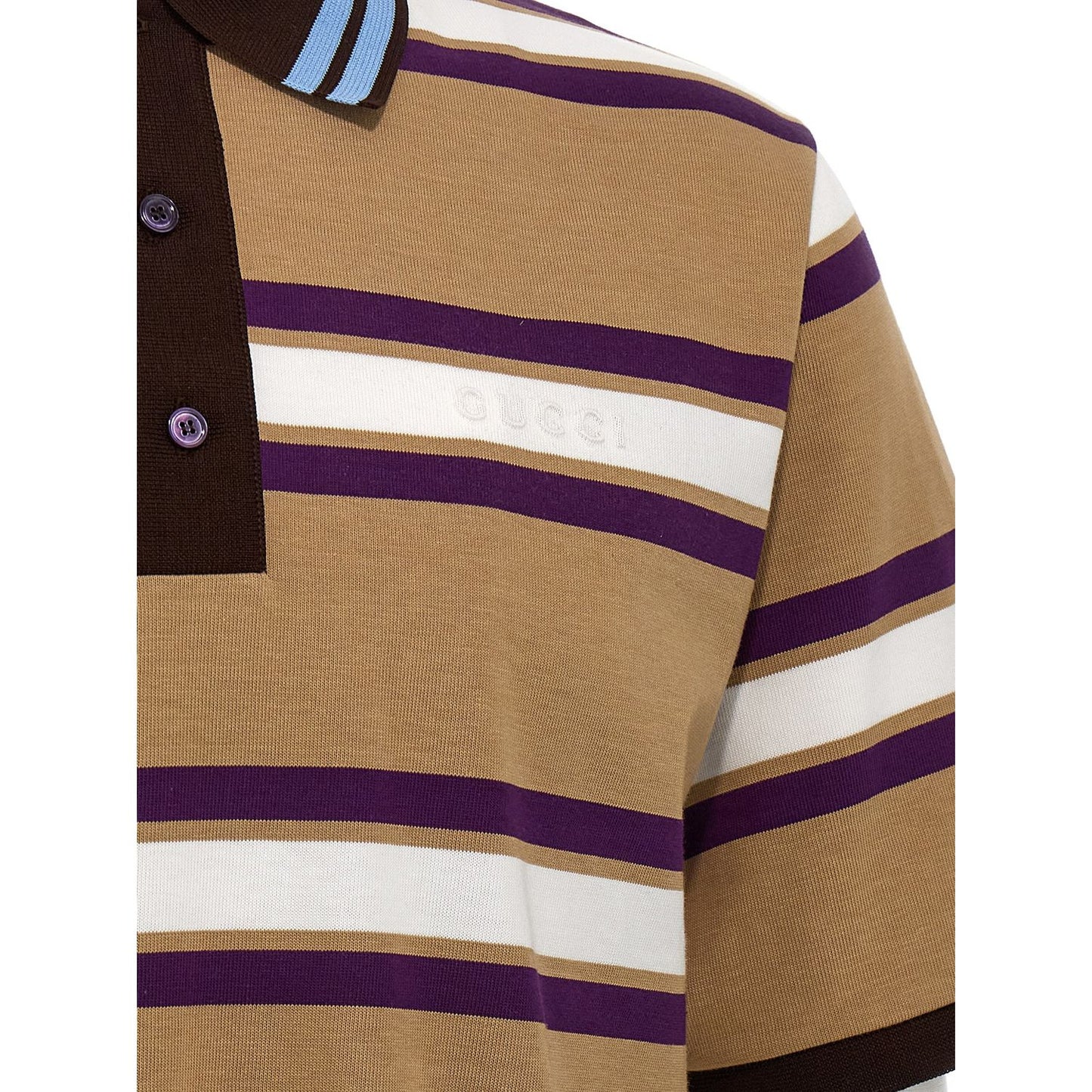 Gucci Multicolor Cotton Polo Shirt